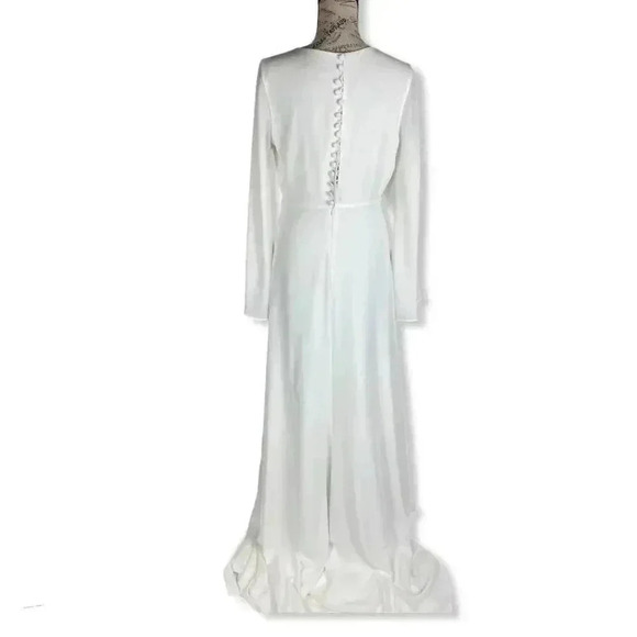 JOANNA AUGUST Stevie Bell Sleeve A-Line dress- 6 - Picture 4 of 11